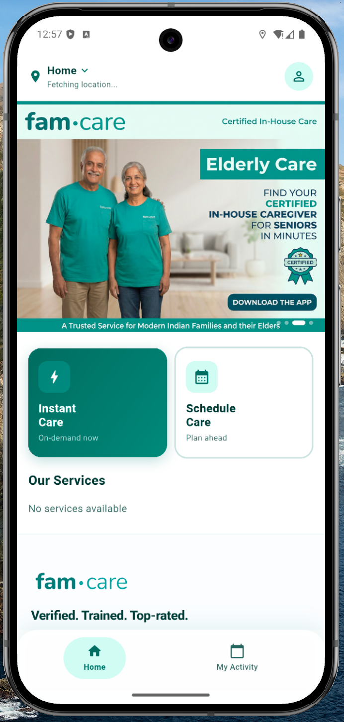 Famcare App Screenshot 3