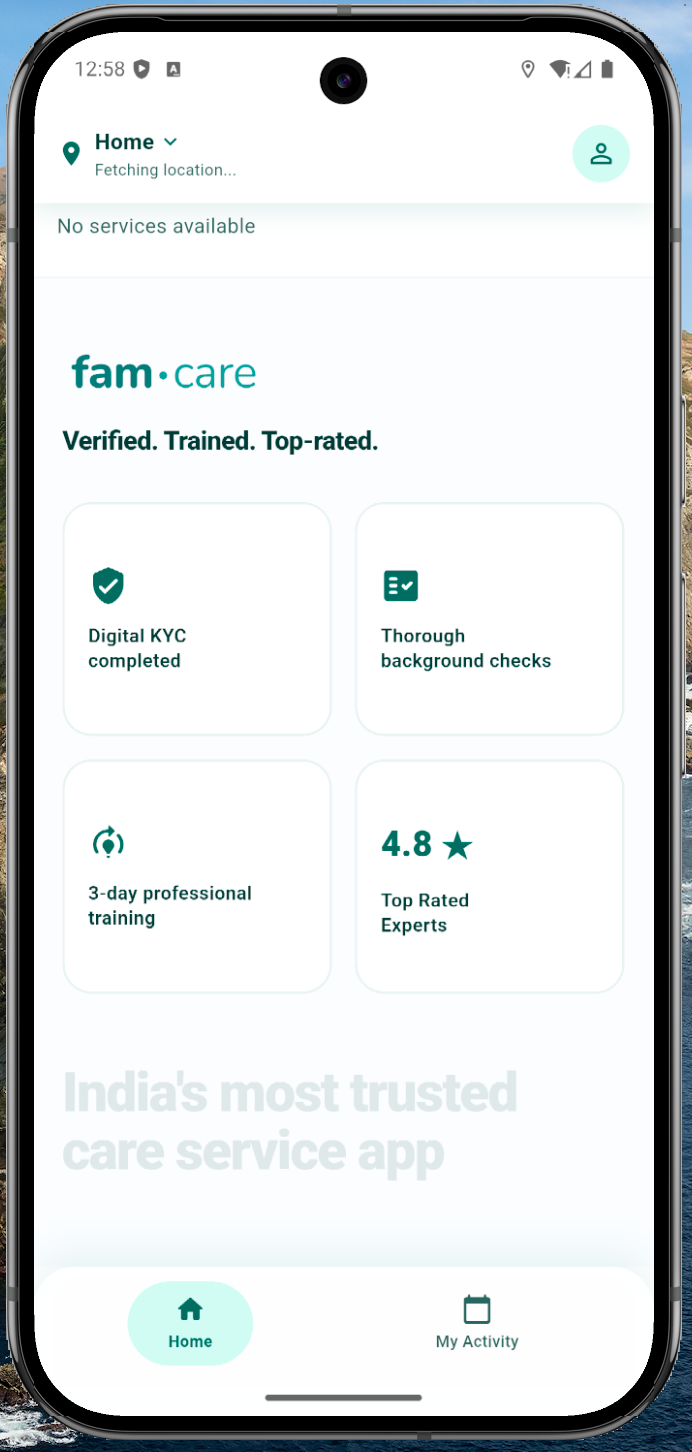 Famcare App Screenshot 4